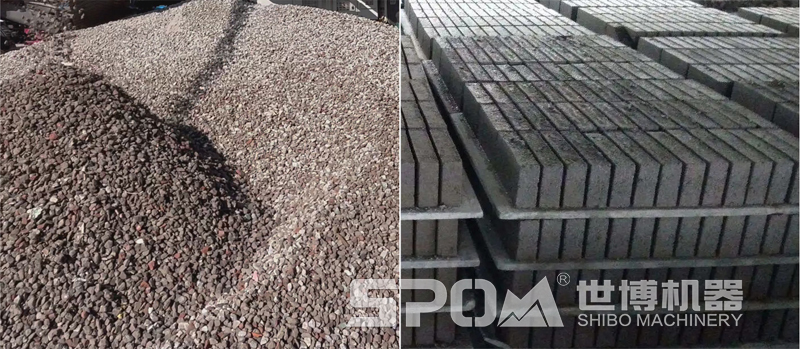 建筑垃圾破碎生产水泥砖